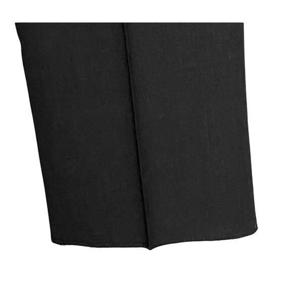 Armani Exchange Dress Pant Men's 34W Flat Front Raw Hem Stretch Wool Gray NEW - Picture 13 of 15